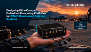 Designing Ultra-Compact Embedded Computing Platforms for SWaP-Constrained Defense Systems